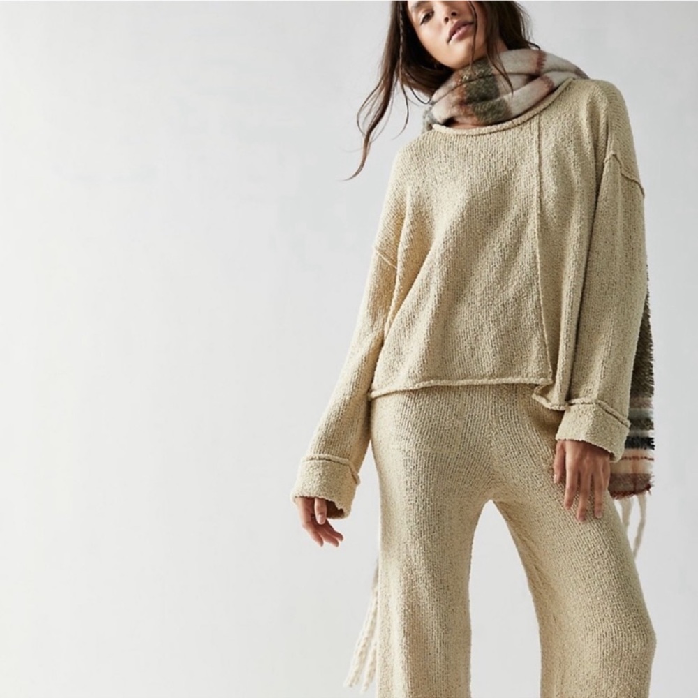 NWT Free People Dunes Sweater Set